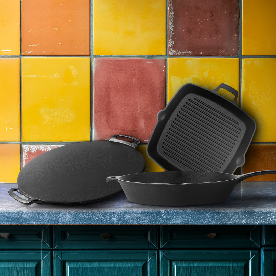Buy India's No 1 Cast Iron Cookware Roca Cookware
