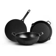 Buy India's No 1 Cast Iron Cookware Roca Cookware