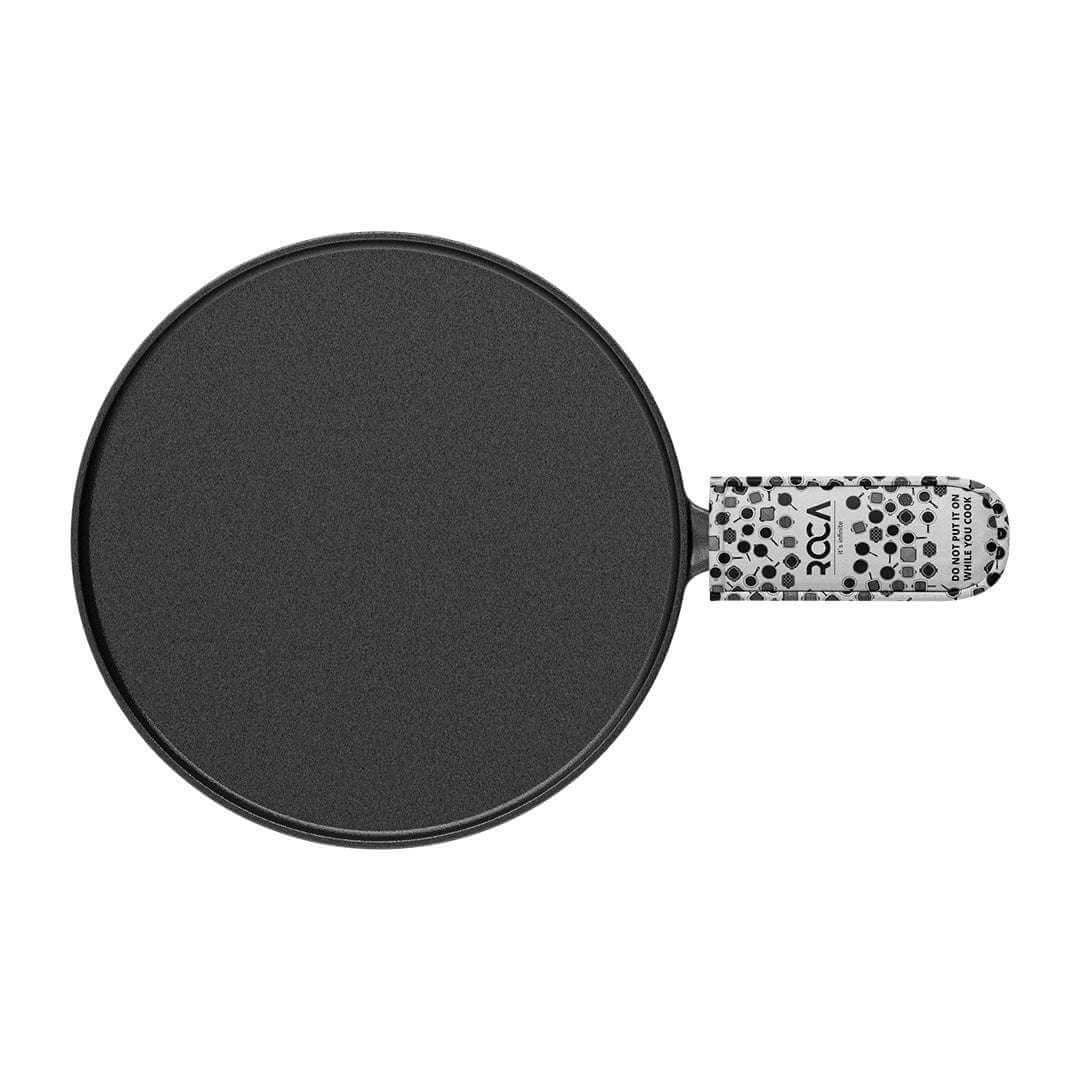 best cast iron cookware in india | buy at best price | made in india production | top cast iron cookware brand in india | best cast iron cookware | durable | lifetime | roti tawa | dosa tawa | kadai | skillet | dutch oven | iso certified | 5 star ratings on google | roca cookware ts infinite | cast iron cookware brand in gujarat | roll and cast | roca | indian company | best cast iron cookware in gujarat