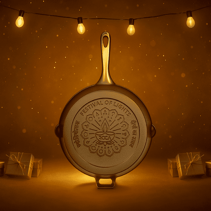 Buy India's No 1 Cast Iron Cookware Roca Cookware