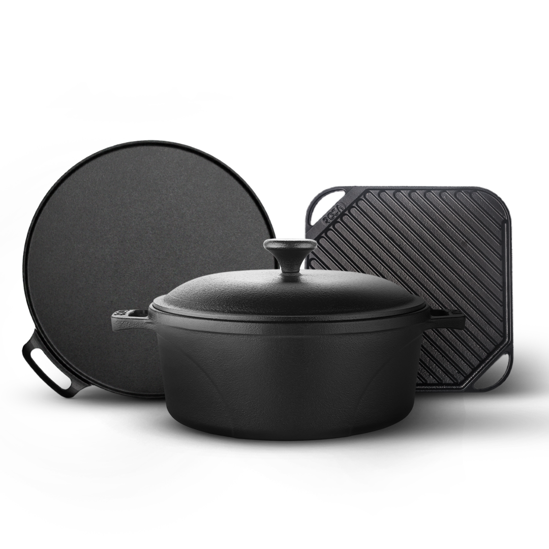 Buy India's No 1 Cast Iron Cookware Roca Cookware