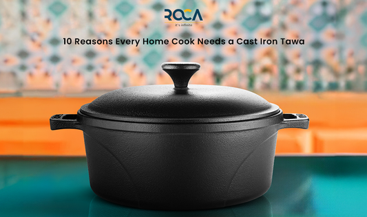 Best Cast Iron Cookware in India Roca Cookware