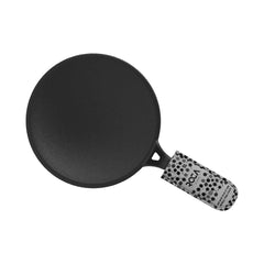 Roca Nix Cast Iron Roti Tawa - 26CM - 100% Natural & Non-Stick | Pre-Seasoned Oil | Cotton Sleeves for Handles & Storage Bag | Made in India ROCA COOKWARE | India's first brand to use BIS Certified | Cast Iron Material | Biggest Cast Iron Cookware Manufacturer | Biggest Cast Iron Brand in India | ISO Certified | Best Cast Iron Cookware Production | ROCA Brand of Cast Iron Products
