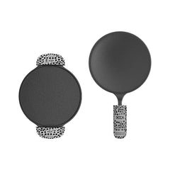 Roca Spice Lord Trilogy [Rule Masala Kingdom] | Europa Kadai - 24CM & Carpo Dosa Tawa - 30CM & Europa Roti Tawa - 26CM & Nix Lid - 24CM | Handle Sleeves & Storage Bag | Made in India ROCA COOKWARE | India's first brand to use BIS Certified | Cast Iron Material | Biggest Cast Iron Cookware Manufacturer | Biggest Cast Iron Brand in India | ISO Certified | Best Cast Iron Cookware Production | ROCA Brand of Cast Iron Products
