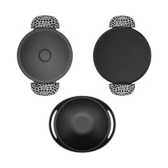 Roca Festival Dhamaka Pack [Festive Feasts Made Easy] | Europa Dutch Oven - 24CM & Triton Dosa Tawa - 30CM & Europa Kadai - 24 CM | Handle Sleeves & Storage Bag | Made in India ROCA COOKWARE | India's first brand to use BIS Certified | Cast Iron Material | Biggest Cast Iron Cookware Manufacturer | Biggest Cast Iron Brand in India | ISO Certified | Best Cast Iron Cookware Production | ROCA Brand of Cast Iron Products