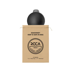 Roca Europa Cast Iron Appachetty - 20CM - 100% Natural & Non-Stick | Pre-Seasoned Oil | Cotton Sleeves for Handles & Storage Bag | Made in India ROCA COOKWARE | India's first brand to use BIS Certified | Cast Iron Material | Biggest Cast Iron Cookware Manufacturer | Biggest Cast Iron Brand in India | ISO Certified | Best Cast Iron Cookware Production | ROCA Brand of Cast Iron Products