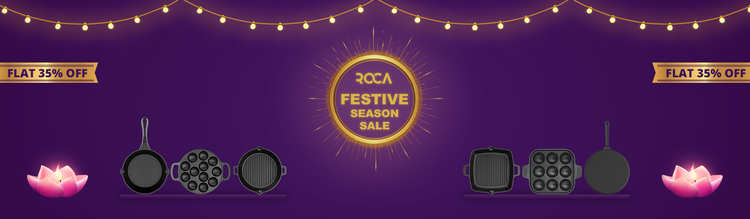 Buy India's No 1 Cast Iron Cookware Roca Cookware