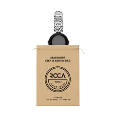 Roca Triton Cast Iron Paniyarakkal [12 Pit] - 100% Natural & Non-Stick | Pre-Seasoned Oil | Cotton Sleeves for Handles & Storage Bag | Made in India ROCA COOKWARE | India's first brand to use BIS Certified | Cast Iron Material | Biggest Cast Iron Cookware Manufacturer | Biggest Cast Iron Brand in India | ISO Certified | Best Cast Iron Cookware Production | ROCA Brand of Cast Iron Products