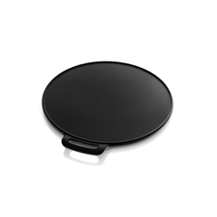 Triton Cast Iron Single Handle Dosa Tawa - 100% Natural & Non-Stick, Heavy Base, Pre-Seasoned | Free Cotton Sleeves for Handles + Storage Bag - 30 cm