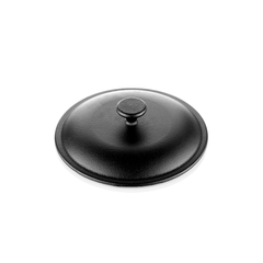 Classic Cast Iron Lid for Fry Pan, Handi, Kadhai, 24 cm - 100% Natural, Seals in Flavour | Free Storage Bags