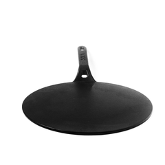 Classic Cast Iron Flat Multi Tawa - 100% Natural & Non-Stick, Heavy Base, Pre-Seasoned | Free Cotton Sleeves for Handles + Storage Bag - 30cm